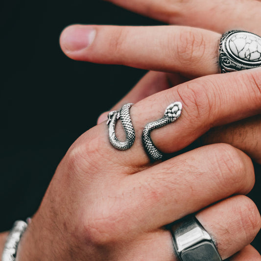 Anillo Silver Snake