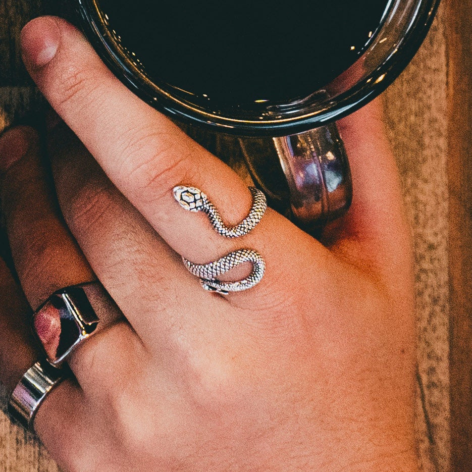 Anillo Silver Snake