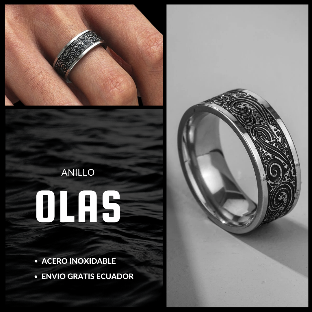 Anillo Tipo Olas